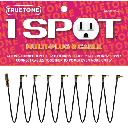 Truetone Multi-Plug 8 DC Cable
