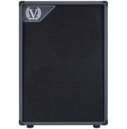 Victory V212-VG Closed Back 2x12 Cabinet in Grey Vinyl for Kraken