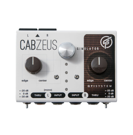 GFI System Cabzeus Stereo Speaker Simulator + DI Box v2