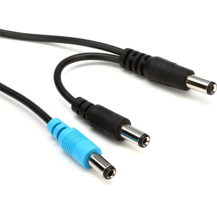 Voodoo Lab HX Current Doubler Cable 45cm Dual 2.1mm to 2.5mm