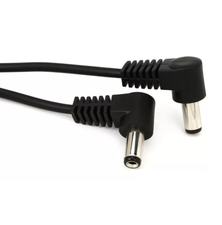 Voodoo Lab Power cable 2.1mm Right Angle both ends 15cm