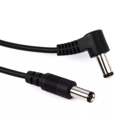 Voodoo Lab Power cable 2.1mm Straight and Right Angle 30cm